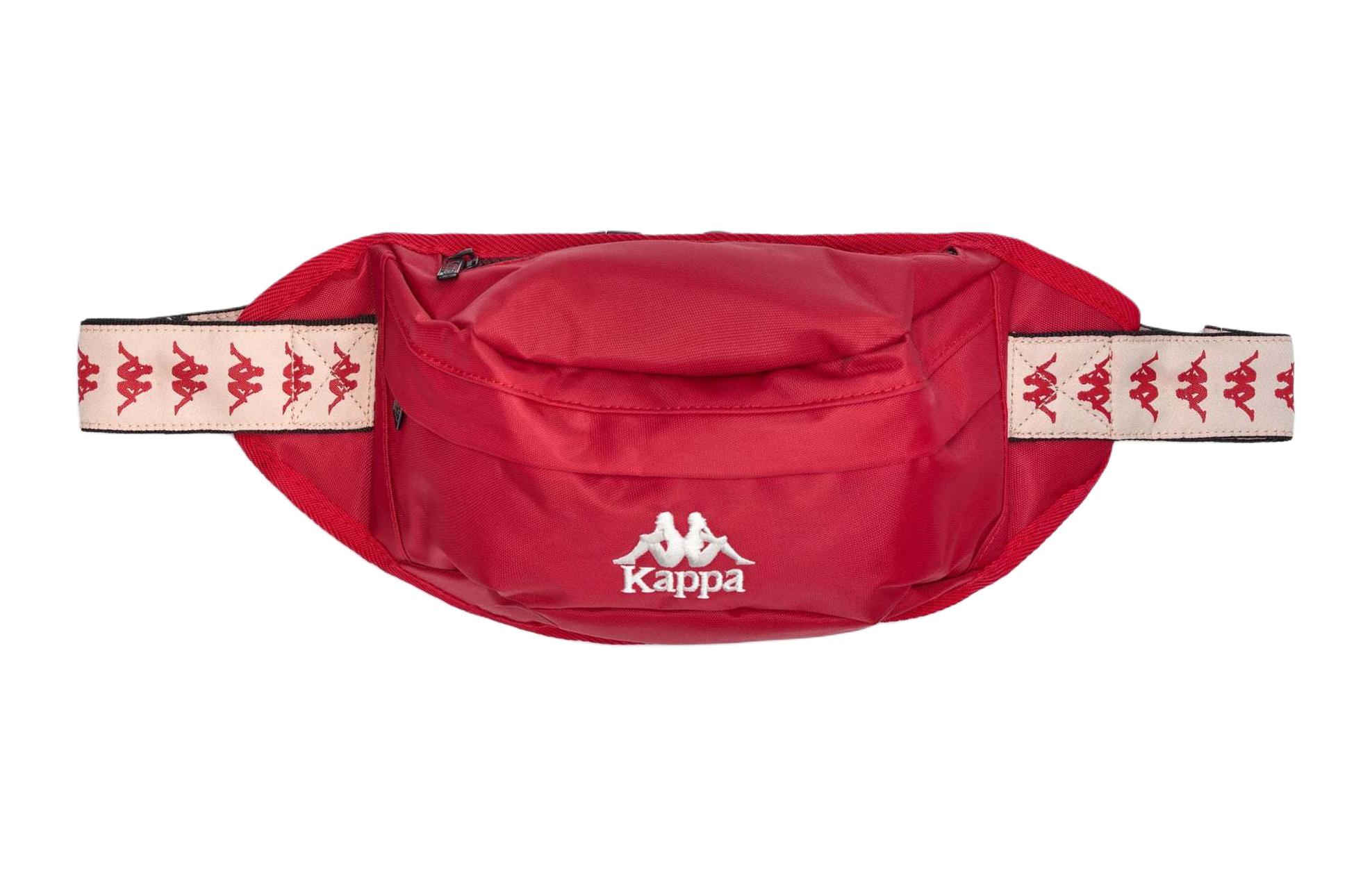 Kappa Red Bum Bags Belt Bags on Sale Authentic POIZON