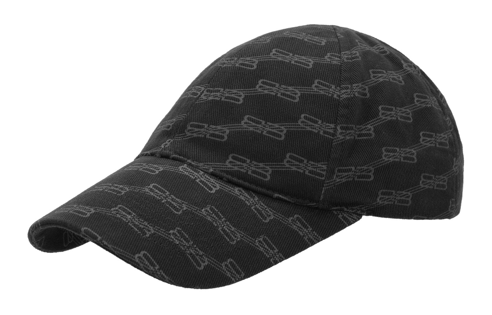 Balenciaga Black BB Monogram Cap Balenciaga