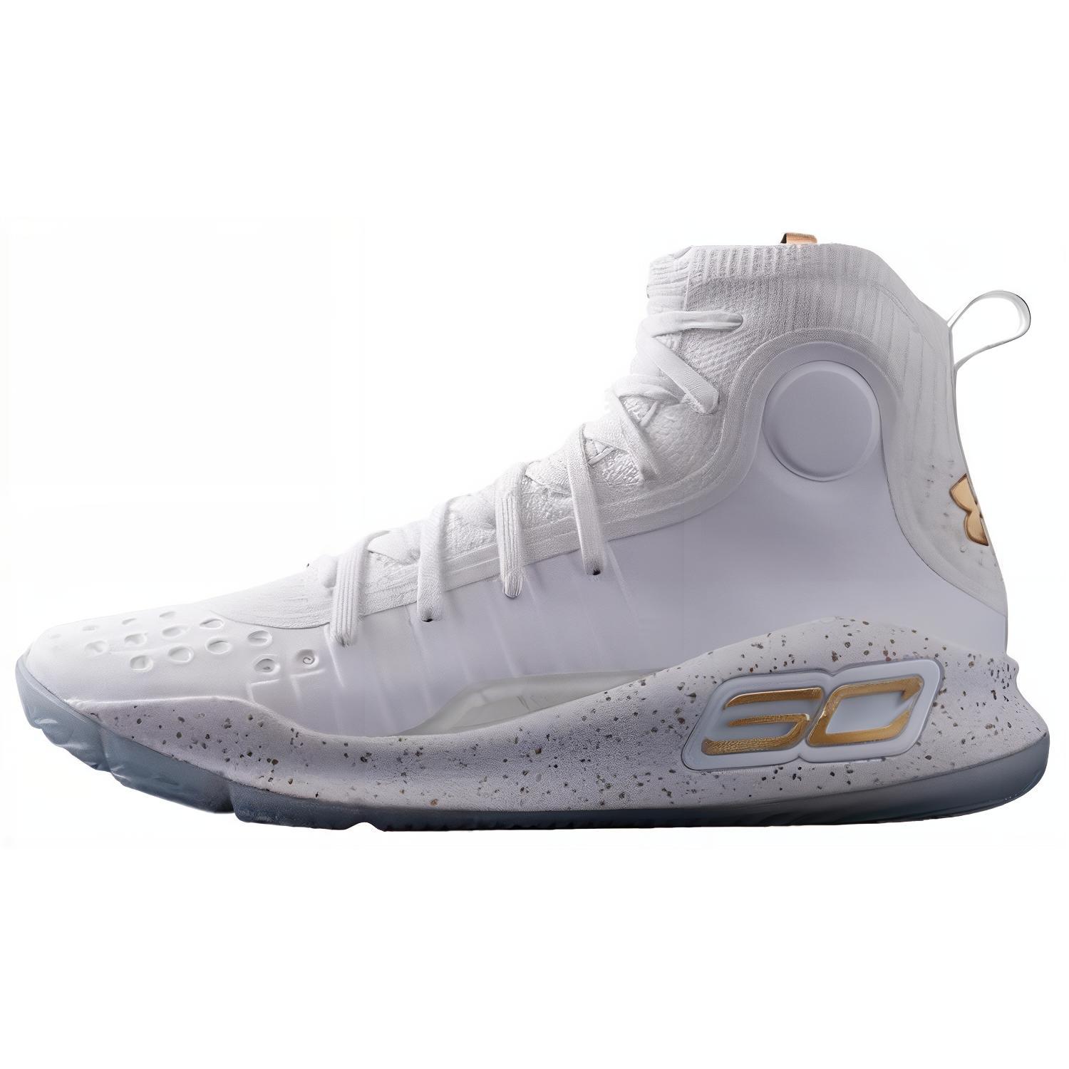 Under Armour Curry 4 Retro White Gold POIZON