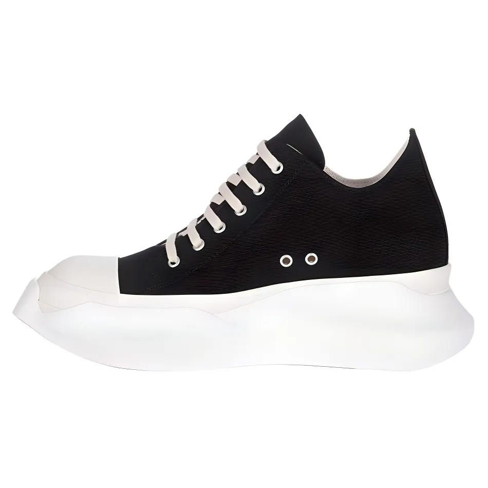 RICK OWENS | SNEAKERS BLACK/MILK WASHED CALF(LOO) スニーカー RICK OWENS | HIGH SNEAKERS BLACK/MILK/MILK (LOO) (RICK OWENS