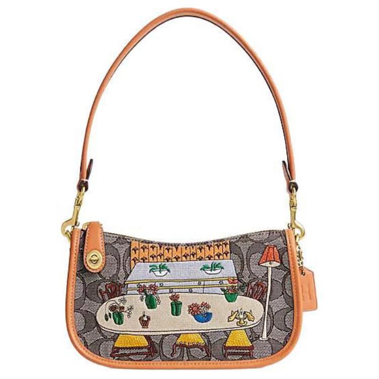 人気を誇る Swinger COACH Shoulder POIZON - Bags その他