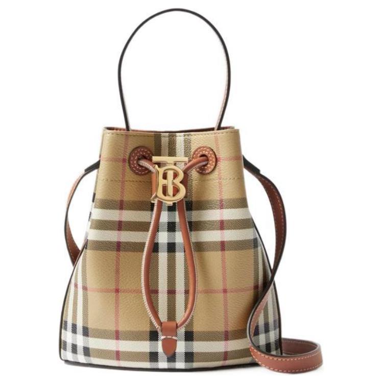 PEAK■Burby bucket bag ■送料込 Burberry Polyurethane Bucket Bags Shoulder Bag Crossbody Bag