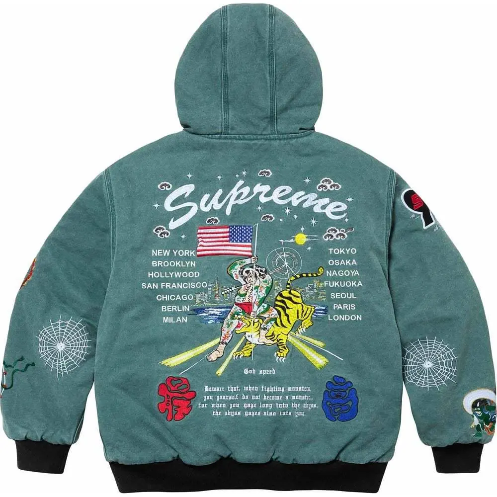 Supreme Aoi Hooded Work Jacket - POIZON