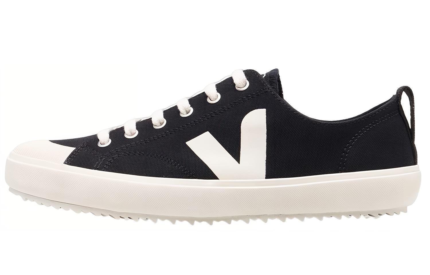 VEJA Nova Canvas Low Black Pierre POIZON