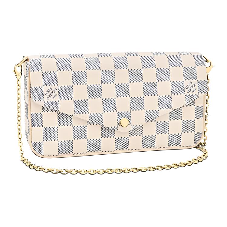 Louis vuitton white crossbody on sale