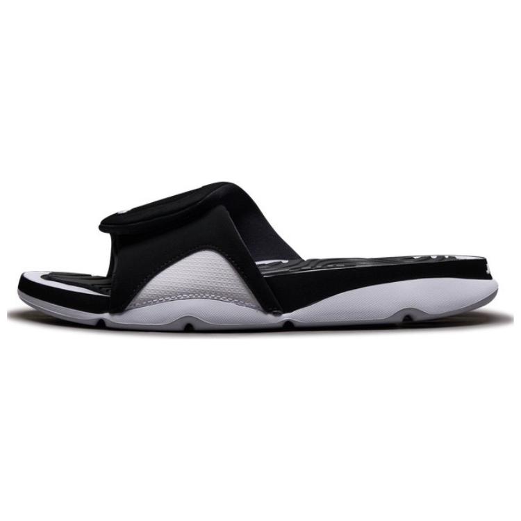 Jordan Hydro Slip Resistant Abrasion Resistant Slide Slippers Men s Black White US M 8 POIZON