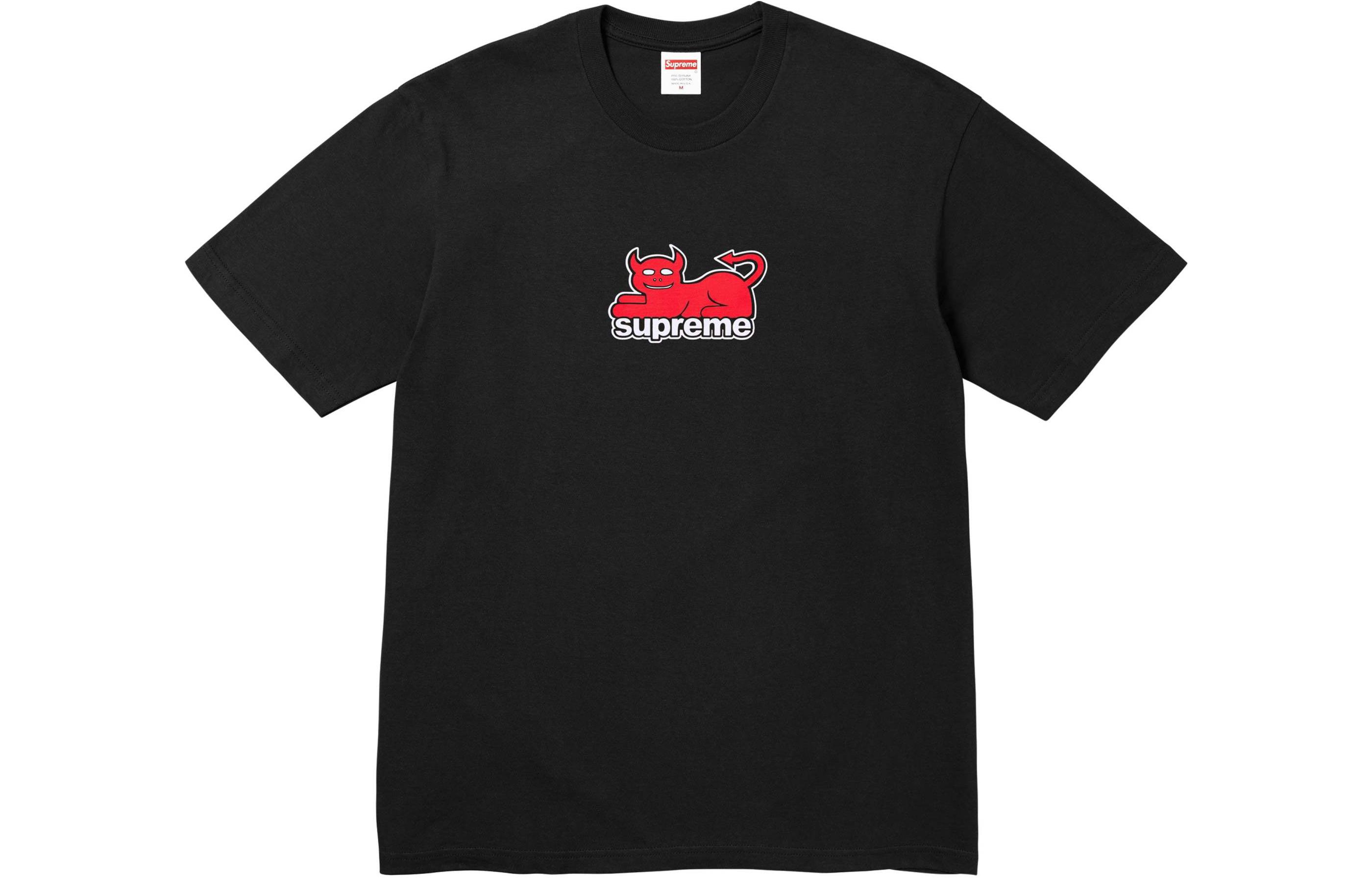 Supreme Toy Machine Devil sportiva cat Tee Cheap Rcj Jordan Outlet
