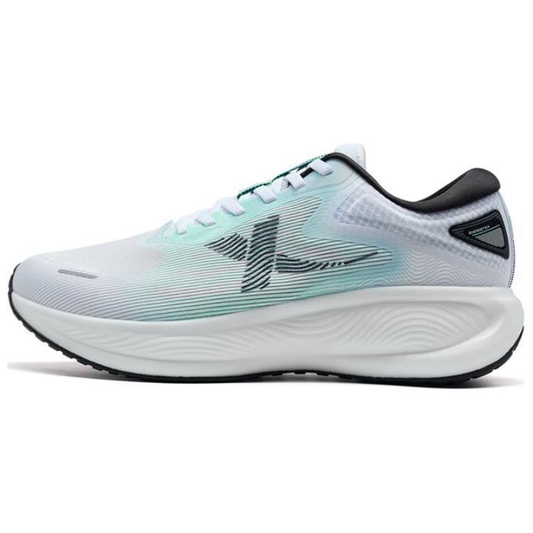 XTEP Running Shoes Men Low-Top White Green Black White