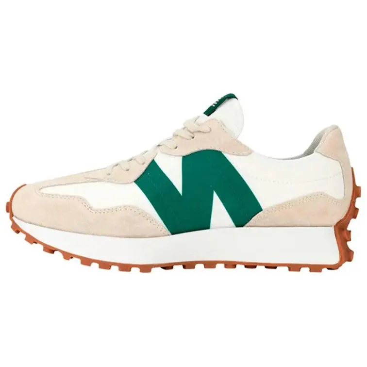 new balance 327 cream green