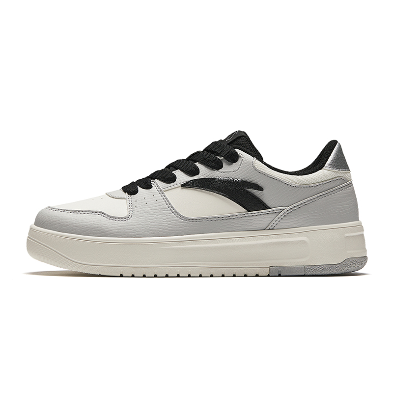 ANTA Life Collection Skateboard Shoes Men Low-Top Ivory