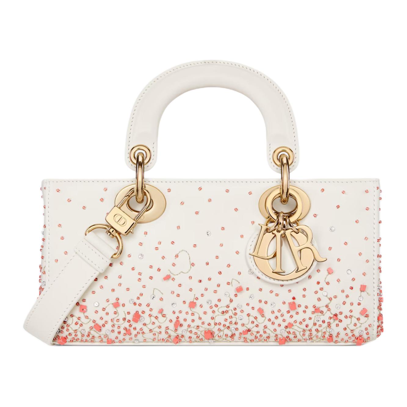 Diorディオール★ Round Handbag ★コーデュロイ パファーバッグ Christian Dior ディオール バッグ 千鳥柄 ミディアム M0565OZAE