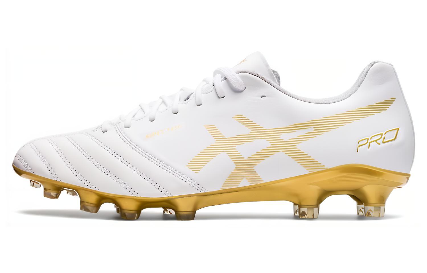 Asics Ds Light X-Fly Pro Soccer Shoes 'White Gold' US M 7.5