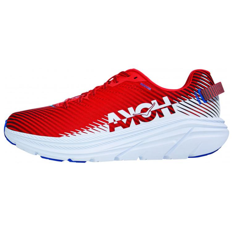 Factory Hoka One One Rincon 2 red sneakers men's size 8