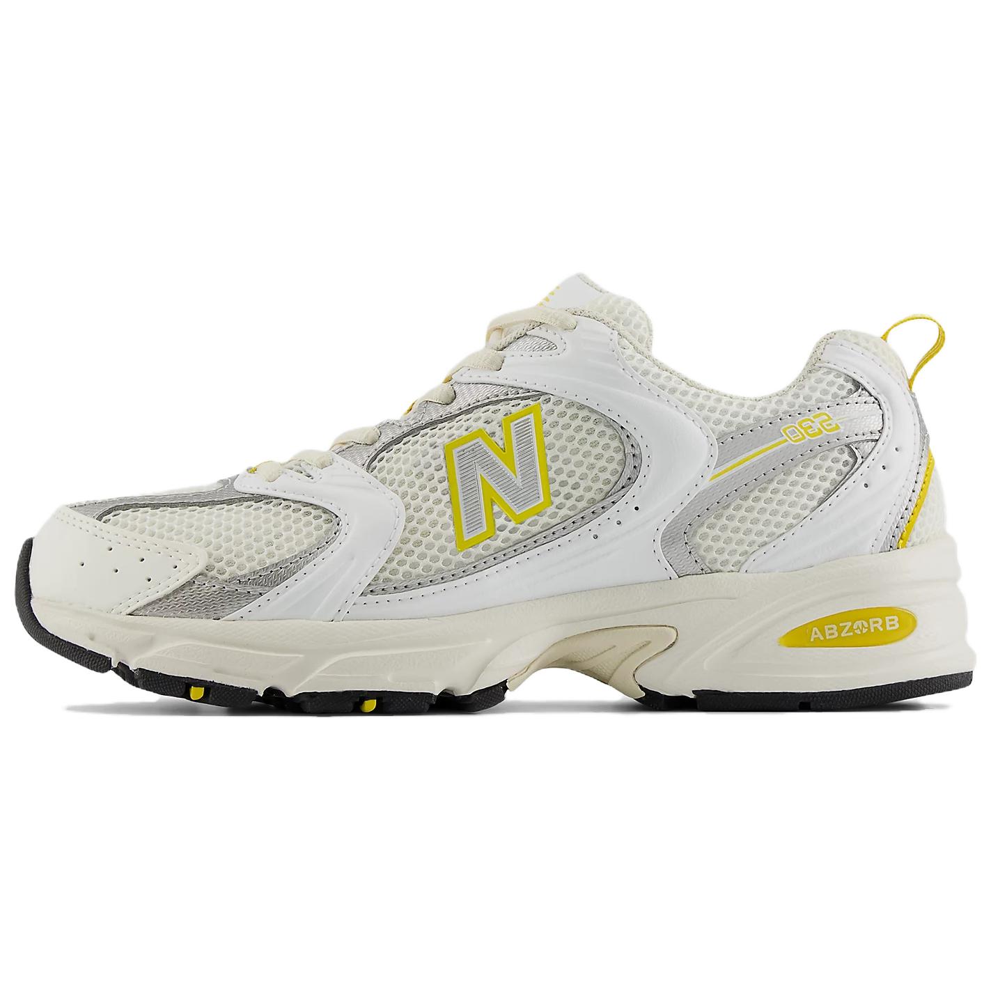 New Balance 530 'Sea Salt/White/Ginger Lemon/Silver Metallic