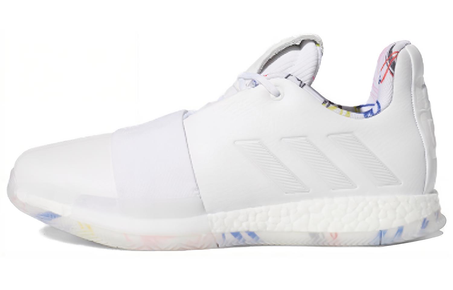 Adidas Harden Vol. 3 White Black POIZON