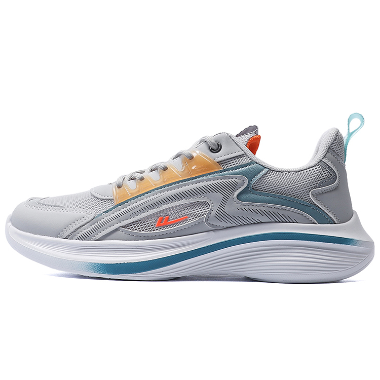Warrior 1927 Casual Shoes Men Low-Top Gray Orange Blue - POIZON