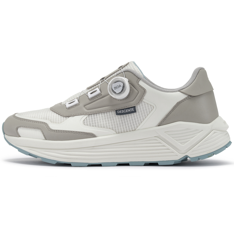 DESCENTE Casual Shoes Unisex Low-Top White/Green US M 6 - POIZON