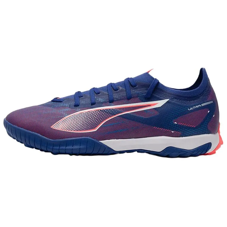 PUMA Ultra 5 Soccer Shoes Men Low-Top Purple/Red - POIZON