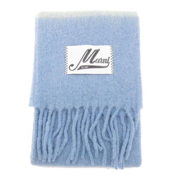 【関税＆送料込み】Marni Striped Brushed Alpaca Mohair Scar MARNI Striped Brushed Alpaca Mohair Scarf - POIZON