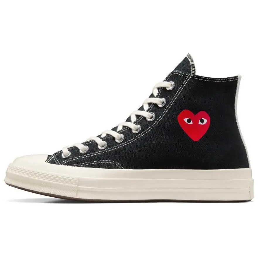 Chuck Taylor All-Star 70s Hi Comme des Garçons PLAY Black