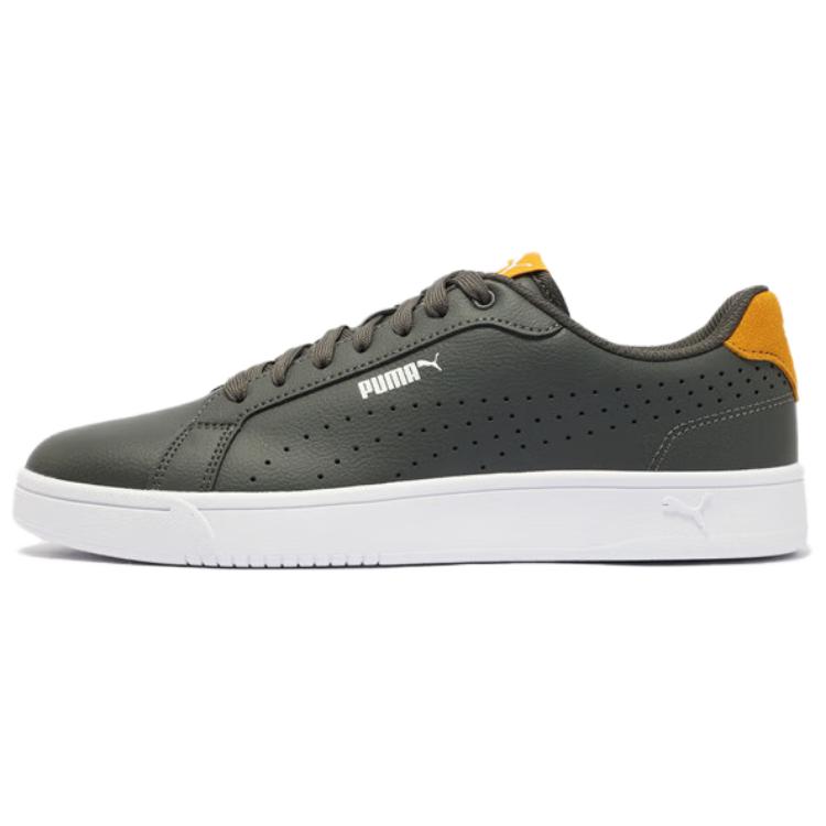 その他 On Common Ground p706p5g PUMA Grounded Perf Casual Shoes Unisex Low-Top Gray White