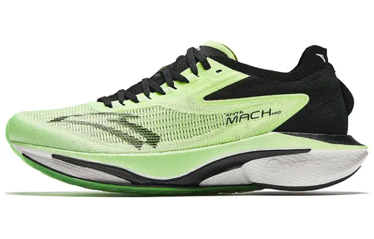 ANTA MACH Mach 4.0 Running Shoes Men Low-top Sour Grass Green/Elf ...