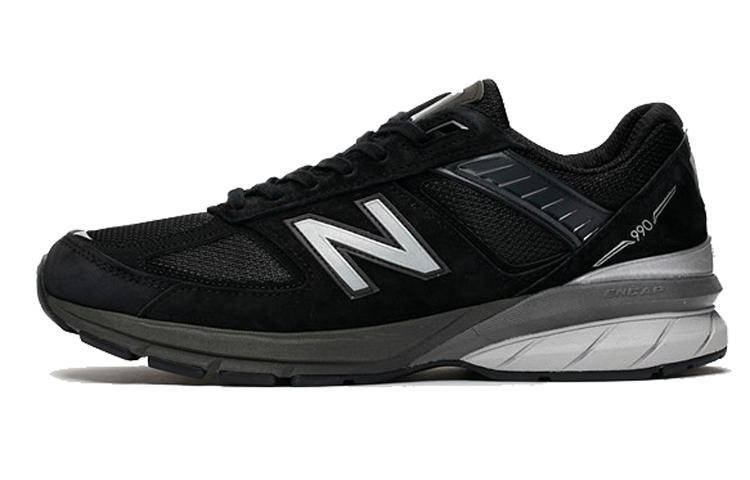 New Balance 990v5 Black Silver Classic (D) US M 9.5 - POIZON