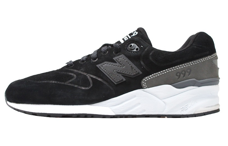 New Balance 999 Suede Black POIZON