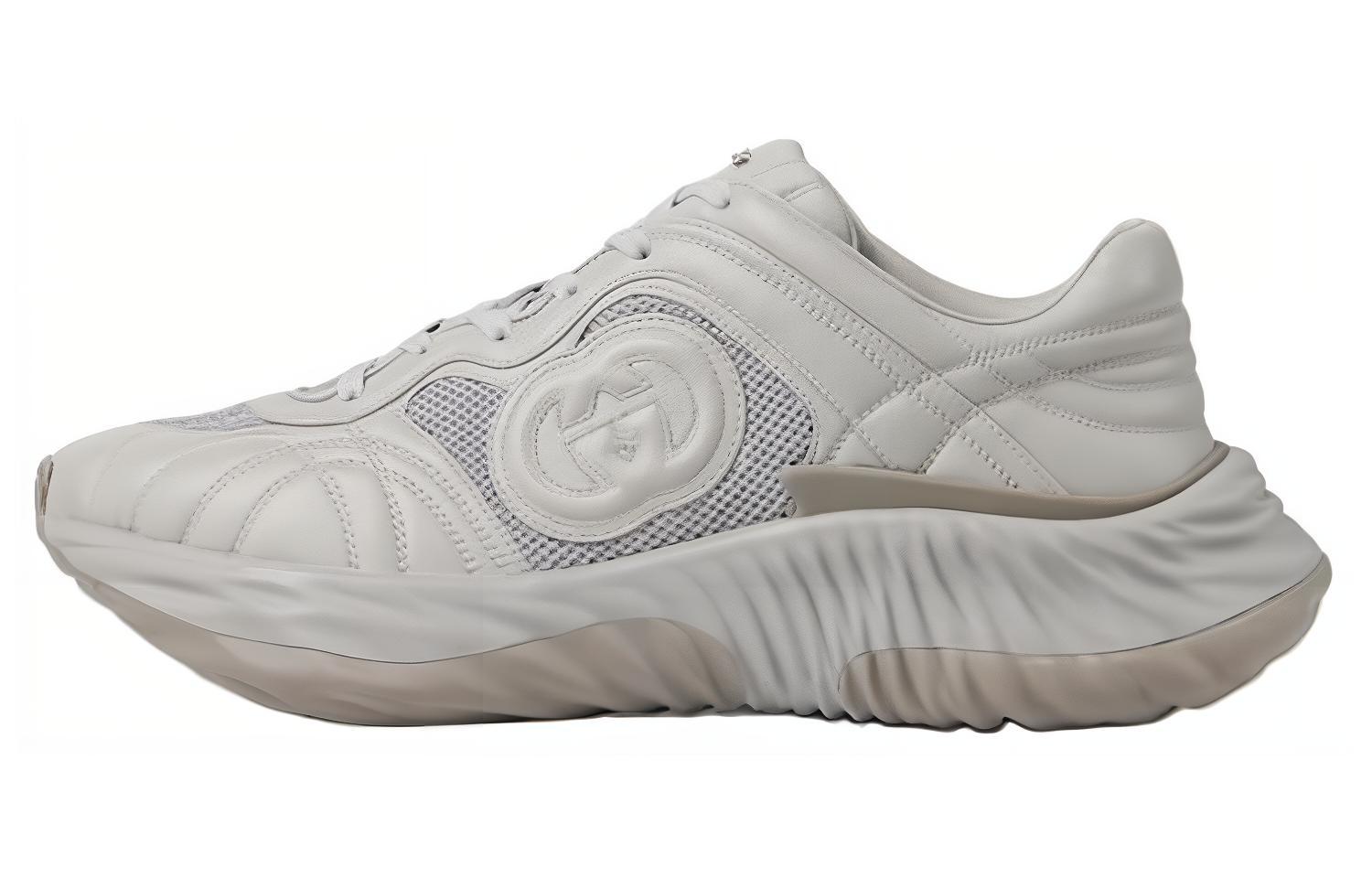 GUCCI Ripple Sneaker 'Grey' - POIZON GUCCI Ripple Sneaker 'Grey' - POIZON