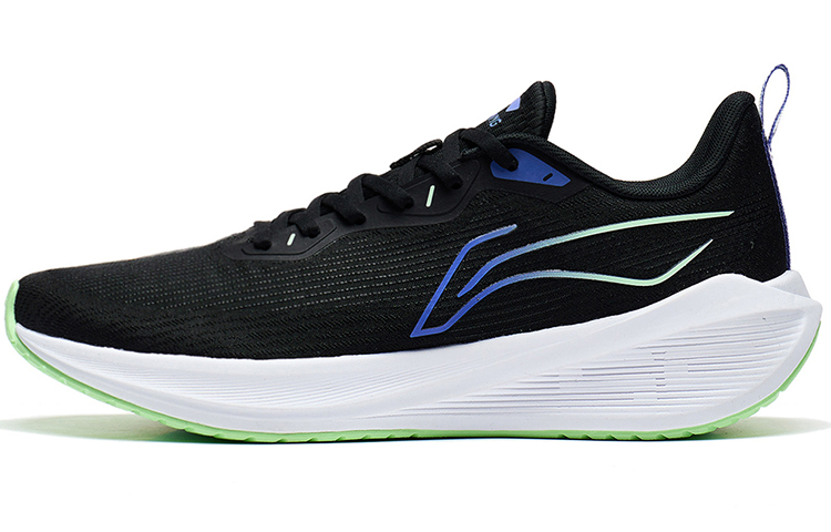 LINING WuShi Lite Running Shoes Men Low-Top Black US M 10.5