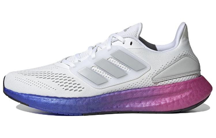 Adidas Pureboost 22 Cloud White Grey Lucid Blue US M 7.5
