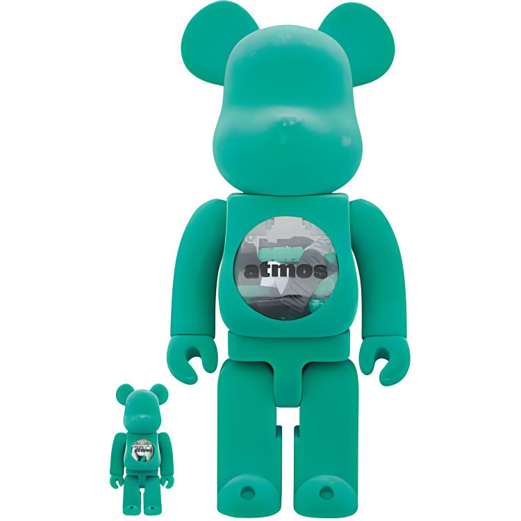 MEDICOM TOY Bearbrick x WIND AND SEA x atmos 100% & 400% BE