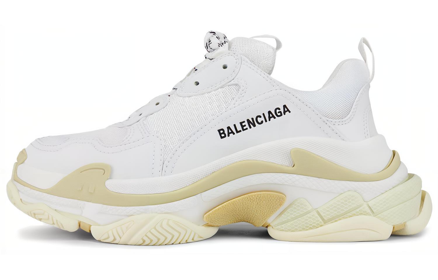 スニーカー BALENCIAGA 'Triple S Sporty' sneakers (803241WTSSL 9000) Balenciaga Triple S Sporty sneakers for Men - White in KSA