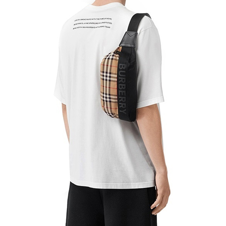 Burberry Bum Bag Vintage Check Medium Archive Beige/Black