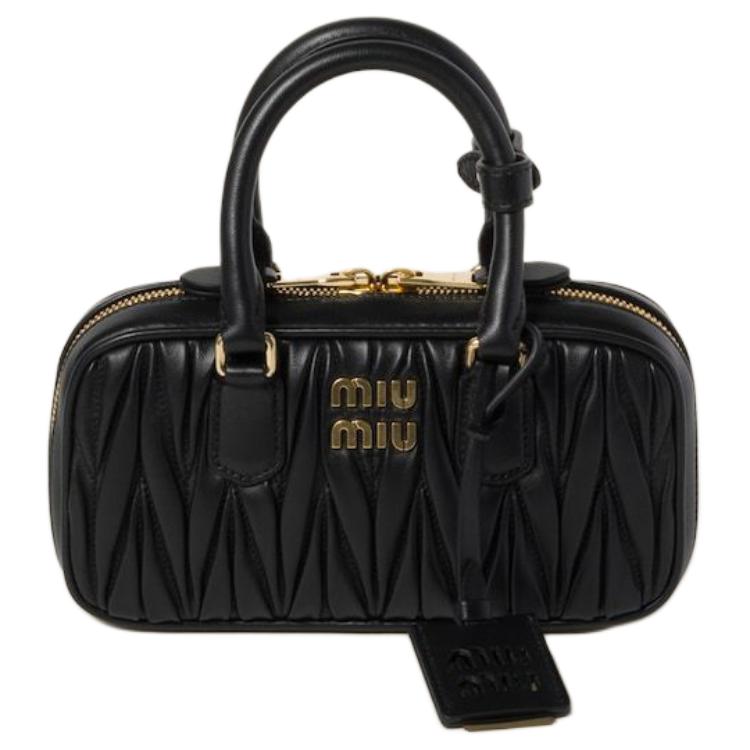 関税込☆Miu Miu☆Arcadie Mini Handbag Miu Miu Arcadie Mini Bag | Brown | FARFETCH