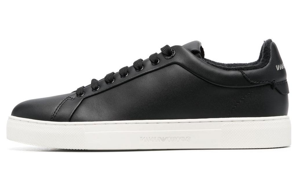 EMPORIO ARMANI EW001145AF10206U8011 関税送料込 EMPORIO ARMANI Logo-print Lace-up Sneakers - POIZON