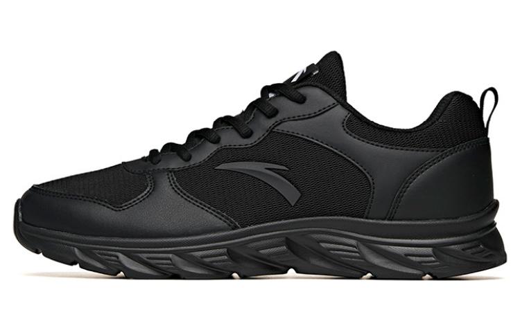 ANTA Running Shoes Men Low-Top Black - POIZON