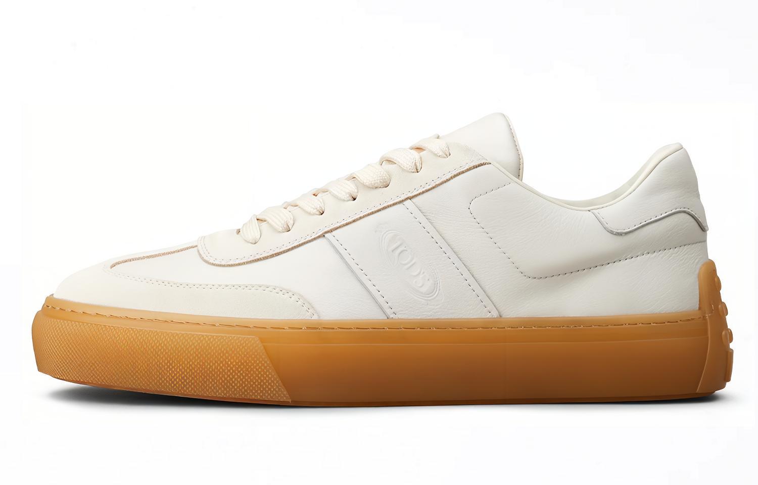 【送料&関税込】Tod's Round Toe Lace-up Sneakers TOD'S Round-Toe Lace-Up Sneakers - POIZON