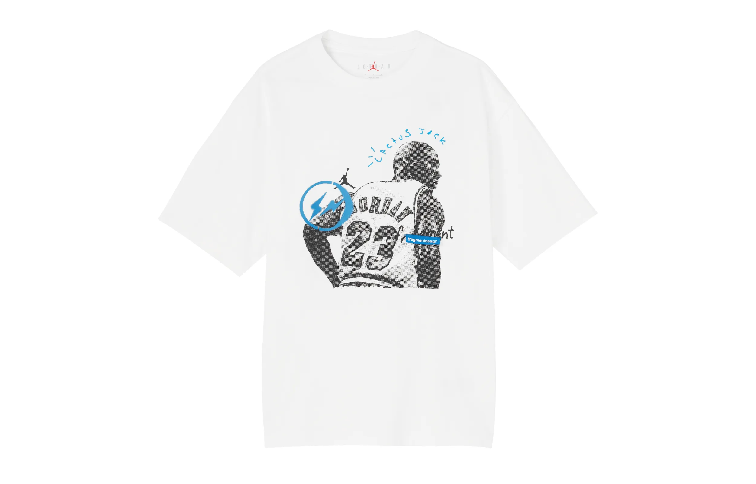 2 Pac(2) T-Shirt Match Jordan 1 Fragment x Travis Scott