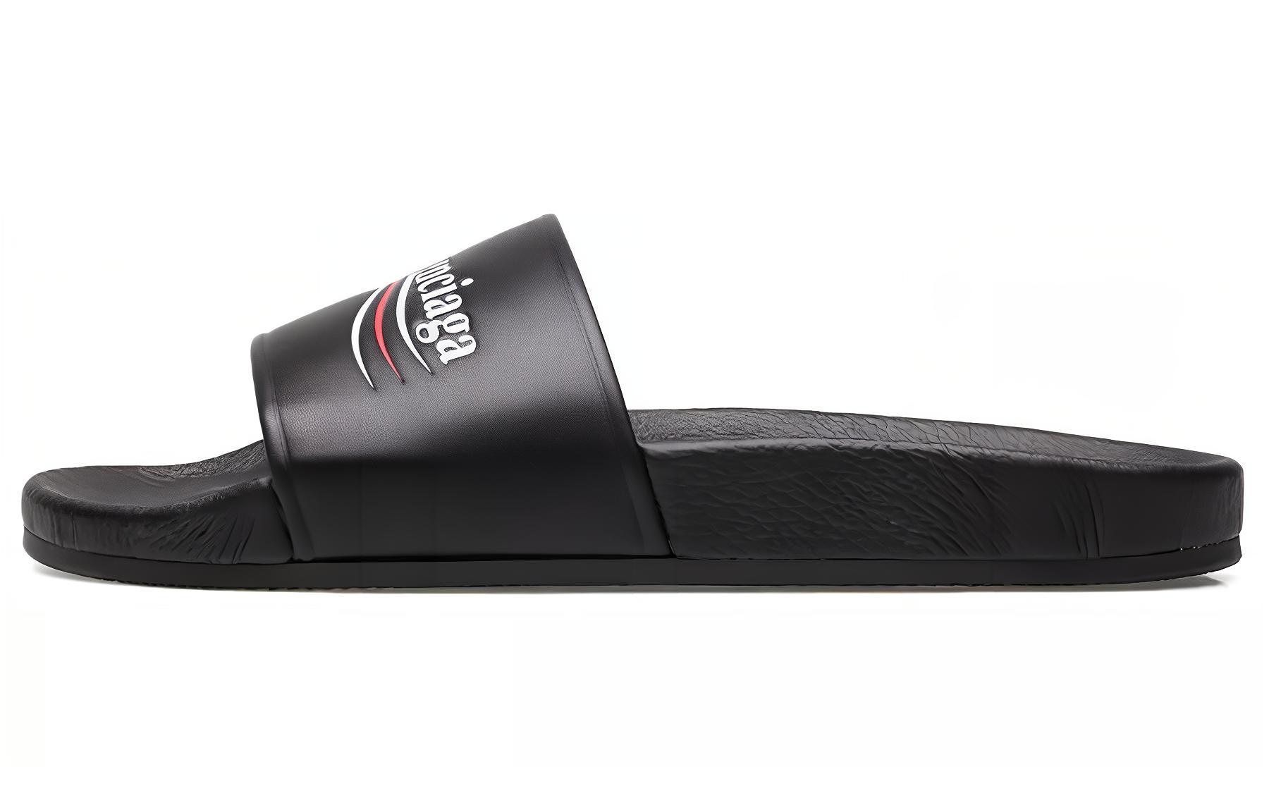 【関税＆送料込み】Balenciaga Slippers WMNS) Balenciaga Slippers Sandals Black 644777W29Z01000