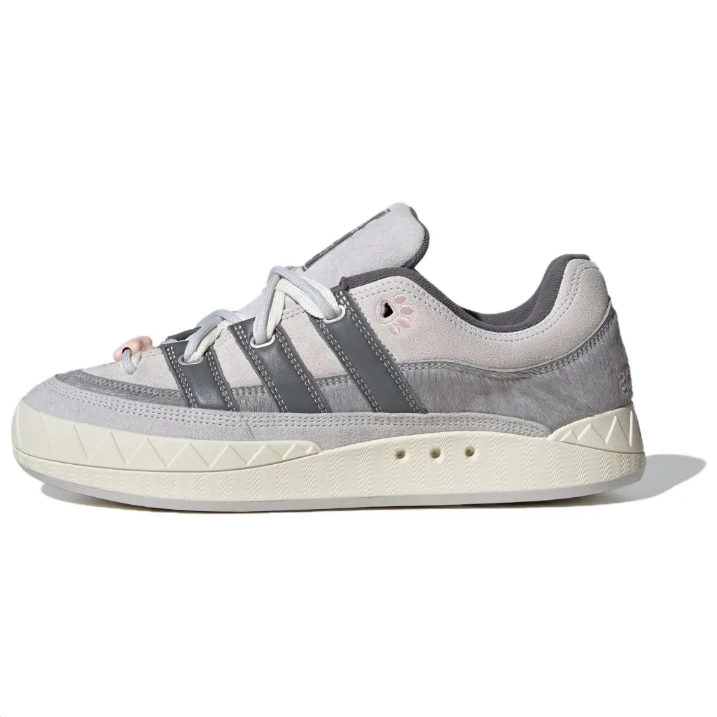 関税込★adidas★ADIEASE アディイーズ★22-30 Crystal White adidas Originals Adiease Shoes 'Crystal White Black Cloud