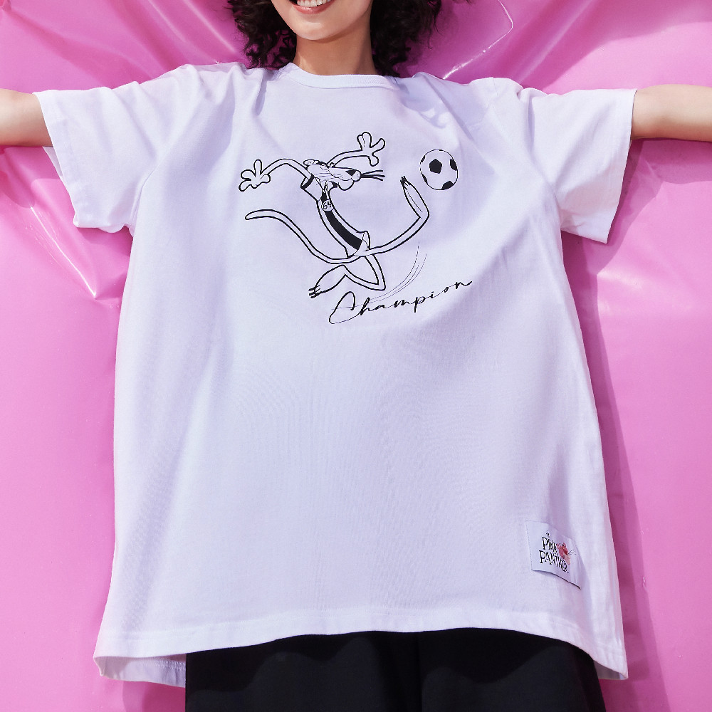Pink Panther X Champion T-Shirts Unisex - Cheap Rcj Jordan