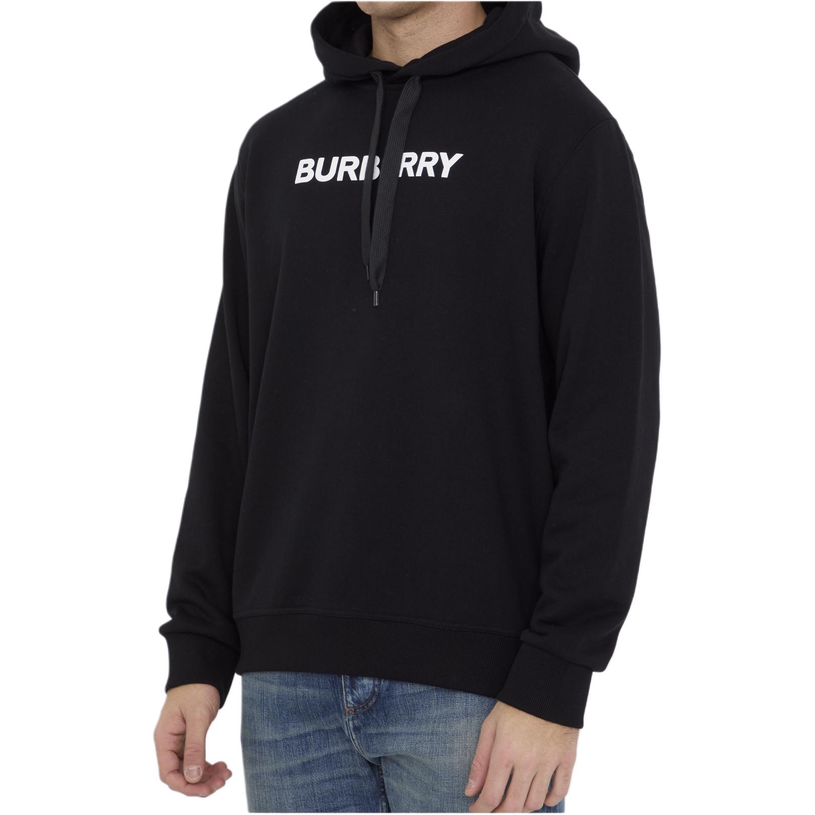 Burberry Logo Printed Drawstring Hoodie L - POIZON