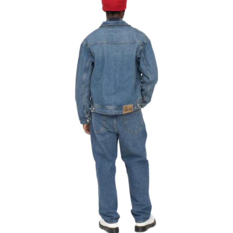 Stussy Denim Zip Work Jacket - Cheap Rcj Jordan Outlet