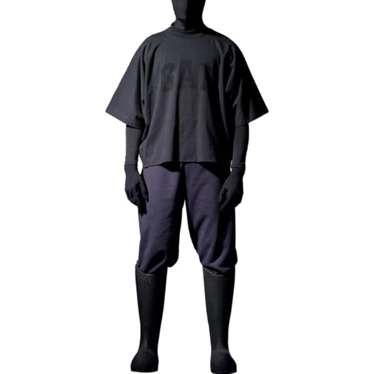 YEEZY Gap Dove No Seam Tee Black - POIZON