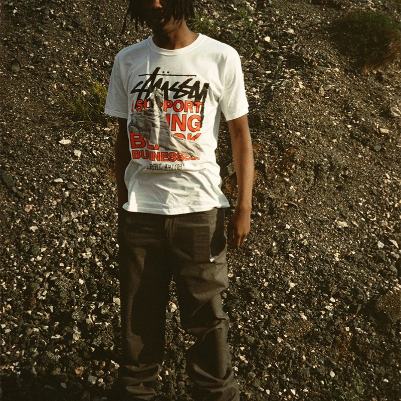 Stussy X Virgil Abloh World Tour Collection T-Shirt M - POIZON