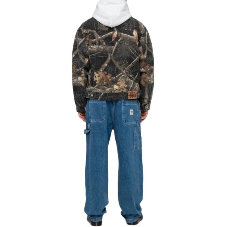 Stussy Denim Zip Work Jacket - Cheap Rcj Jordan Outlet