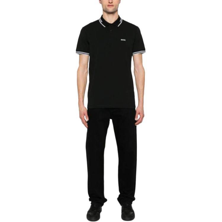 HUGO BOSS Polo Shirt Men's Black - Cheap Rcj Jordan Outlet