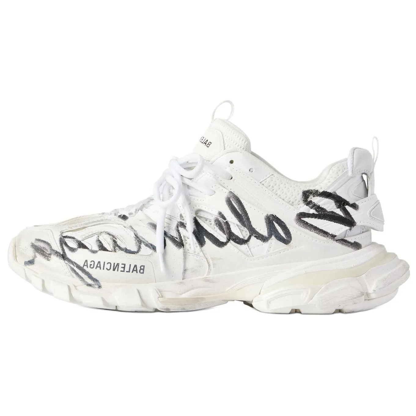 BALENCIAGA シオメトリックフレムサンクラス 745069T0007 1000 Balenciaga Track Signature Sneakers US M 10 - POIZON