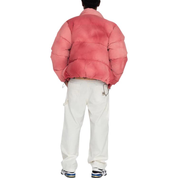 Stussy Recycled Nylon Down Puffer Jacket Blue XS - POIZON